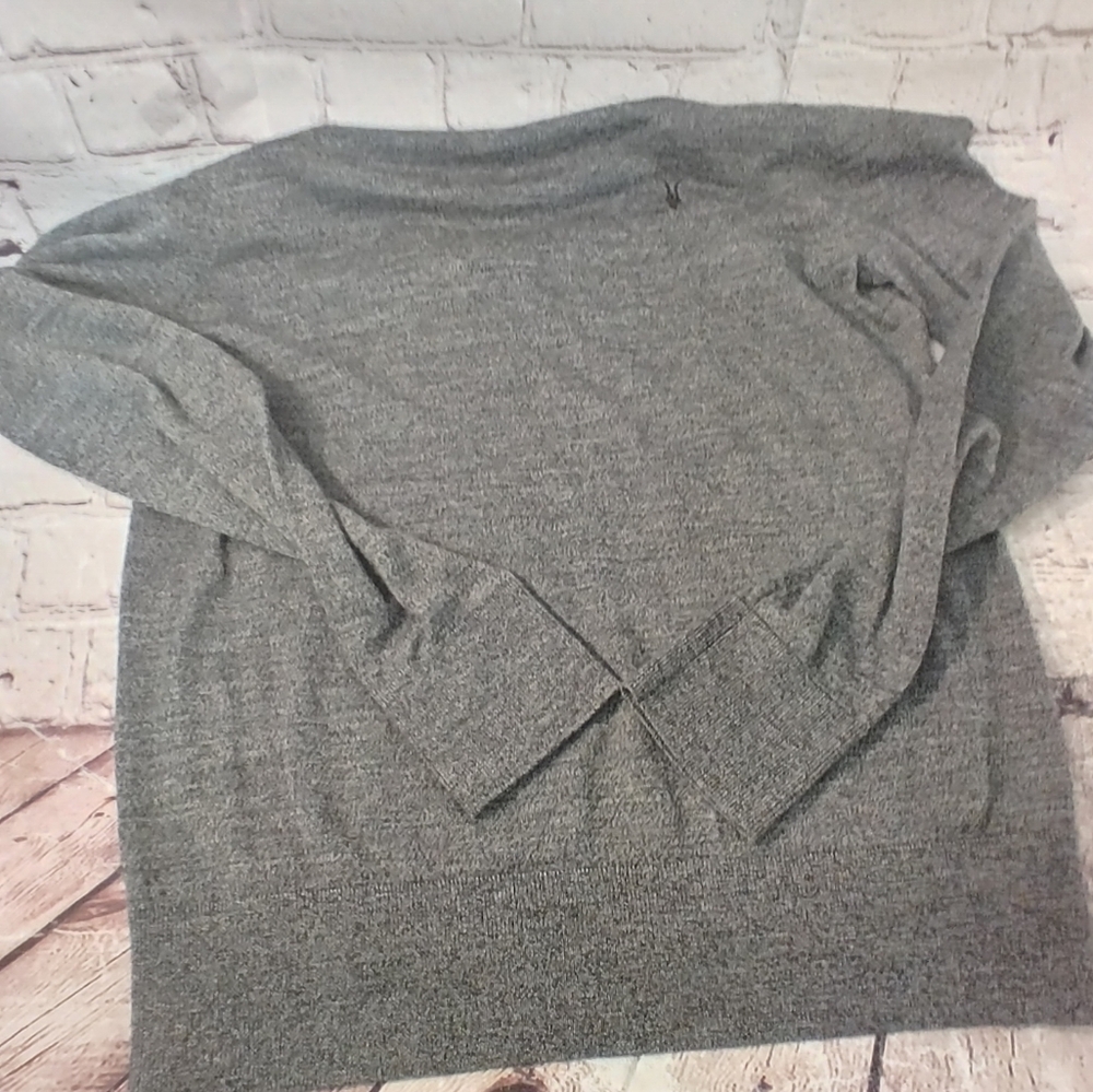 All Saints Mens Ivar Merino Wool Grey Sweater XL - Picture 11 of 15